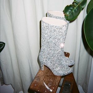 Brother vellies elevator boot in disco dust glitter